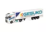Herpa 320641 DAF XG nyergesvontató, hűtődobozos félpótkocsival - GESUKO (H0)