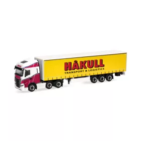   Herpa 320757 Iveco S-Way nyergesvontató, ponyvás félpótkocsival - Hakull (H0)