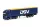 Herpa 320818 Volvo FH Gl. XL Electric nyergesvontató, ponyvás félpótkocsival - DSV (H0)