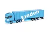 Herpa 321143 Scania CR 20 HD 6x4 nyergesvontató, hűtődobozos félpótkocsival - Tenden (N) (H0)