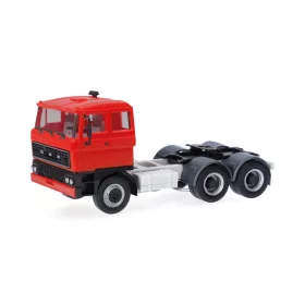   Herpa 321204 DAF 2800 nyergesvontató, 3-tengelyes - piros (H0)