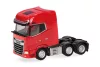 Herpa 321211 DAF XG+ facelift nyergesvontató, 3-tengelyes - piros (H0)