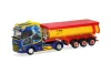 Herpa 321228 DAF XG nyergesvontató, billencs félpótkocsival - Joker Trucks (H0)