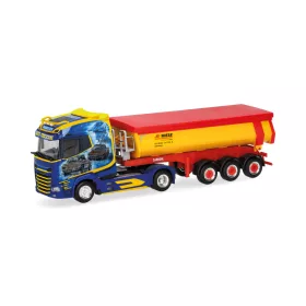   Herpa 321228 DAF XG nyergesvontató, billencs félpótkocsival - Joker Trucks (H0)