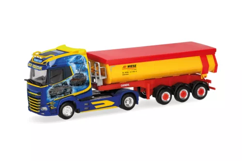 Herpa 321228 DAF XG nyergesvontató, billencs félpótkocsival - Joker Trucks (H0)
