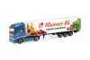 Herpa 321242 Renault T facelift nyergesvontató, hűtődobozos félpótkocsival - Wanner (H0)