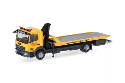 Herpa 321273 Mercedes-Benz Atego 2013 platós autómentő - ADAC/Schlimbach (H0)