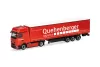 Herpa 321334 Mercedes-Benz Actros L ProCab nyergesvontató, ponyvás félpótkocsival - Quehenberger (H0)