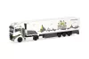 Herpa 321358 MAN TGX GX nyergesvontató, hűtődobozos félpótkocsival - Trio Trans (H0)