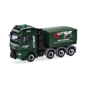   Herpa 321686 MAN TGX GX SL ponyvás nehéztehervontató - Mayer (H0)