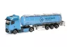Herpa 321778 Mercedes-Benz eActros 600 ProCabin Bigspace, élelmiszertartály félpótkocsival - Spedition Werther (H0)