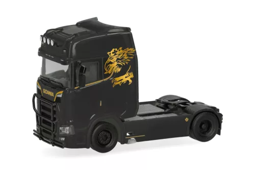 Herpa 321877 Scania CS 20 HD nyergesvontató, 2-tengelyes - fekete (H0)