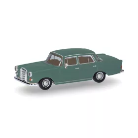   Herpa 420457-004 Mercedes-Benz 200 fecskefarkú - mohazöld (H0)