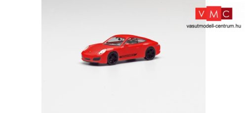 Herpa 420563 Porsche 911 (992) Carrera 4S, piros (H0)