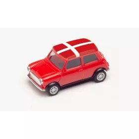   Herpa 420600 Mini Cooper, labdarúgó Európa-bajnokság 2021 - Dánia (H0)