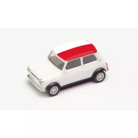   Herpa 420693 Mini Cooper, labdarúgó Európa-bajnokság 2021 - Lengyelország (H0)