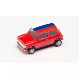   Herpa 420716 Mini Cooper, labdarúgó Európa-bajnokság 2021 - Oroszország (H0)