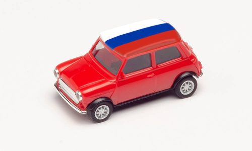 Herpa 420716 Mini Cooper, labdarúgó Európa-bajnokság 2021 - Oroszország (H0)