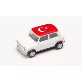   Herpa 420761 Mini Cooper, labdarúgó Európa-bajnokság 2021 - Törökország (H0)