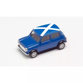   Herpa 420808 Mini Cooper, labdarúgó Európa-bajnokság 2021 - Skócia (H0)
