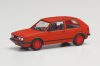 Herpa 420846-002 Volkswagen Golf II GTI, sportfelnikkel - piros (H0)