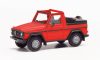 Herpa 420860-002 Mercedes-Benz G-Modell Cabrio, piros (H0)