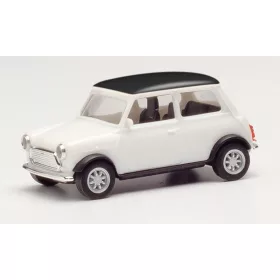 Herpa 421058 Mini Cooper, fehér - fekete tetővel (H0)