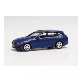   Herpa 430388-002 Mercedes-Benz C-Klasse T, metál színben - cavansitblau (H0)