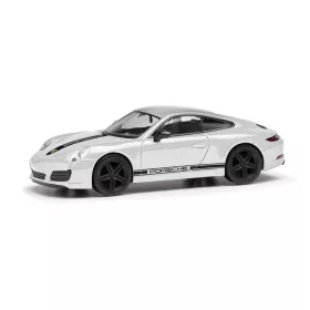Herpa 430418 Porsche 911 Carrera 4 S - ezüst (H0)