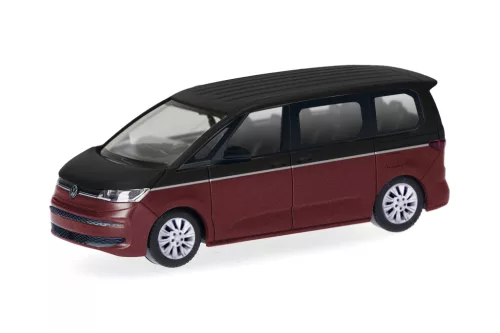 Herpa 430425-002 Volkswagen Multivan, Deep-Blue/Fortanorange (H0)