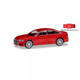 Herpa 430630-002 Audi A6 Limousine, metál színben - misanopiros (H0)