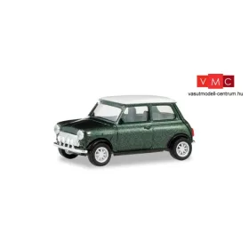   Herpa 430753 Mini Cooper, metál színben - brit racing green (H0)