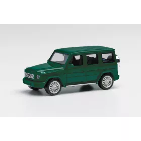 Herpa 430760-003 Mercedes-Benz G-Klasse, metál színben - smaragdzöld (H0)