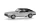 Herpa 430807-003 Ford Capri Vinyldach - stratossilber (H0)