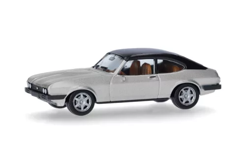 Herpa 430807-003 Ford Capri Vinyldach - stratossilber (H0)