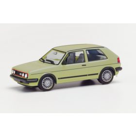   Herpa 430838-003 Volkswagen Golf II Gti, metál színben - zöld (H0)
