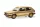 Herpa 430838-006 Volkswagen Golf II GTI, metál színben - arany (H0)