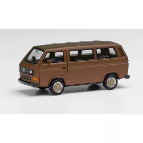   Herpa 430876-002 Volkswagen Transporter T3 busz, BBS fenikkel, metál színben - bronzbézs (H0)