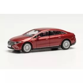   Herpa 430944 Mercedes EQ EQS, metál színben - hyazinthrot (H0)