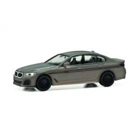   Herpa 430951-002 BMW Alpina B5 Limousine, metál színben - szürke (H0)