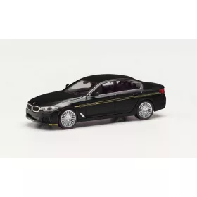   Herpa 430951 BMW Alpina B5 Limousine, metál színben - fekete (H0)