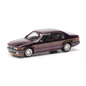   Herpa 431118 BMW Alpina B11 3.5, metál színben - burgundipiros (H0)