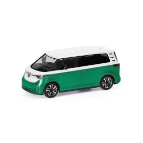   Herpa 431132 Volkswagen ID Buzz, metál színben - fehér/zöld (H0)