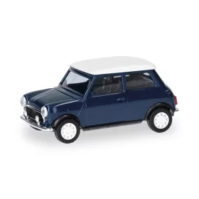   Herpa 431149-002 Mini Cooper jobbkormányos, thaiti kék (H0)
