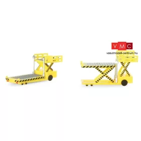   Herpa 520621 Repülőtéri kiegészítők: konténerrakodó/emelő (2 db) (1:500)