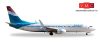 Herpa 528436 Boeing B737-800 Luxair (1:500)