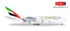 Herpa 529440 Airbus A380 Emirates - Paris St. Germain (1:500)