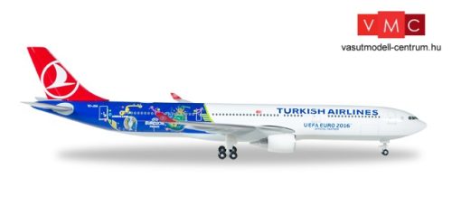 Herpa 529556 Airbus A330-300 Turkish Airlines - EM 2016 (1:500)