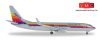 Herpa 529631 Boeing 737-800 American - Air Cal Heritage Livery (1:500)