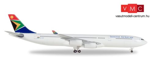 Herpa 530712 Airbus A340-300 South African Airways - ZS-SXF N. Mandela Day (1:500)